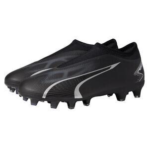 Puma Kids Ultra Match Laceless Firm Ground Soccer Cleats US 2.5 EU 34 Black NWOB
